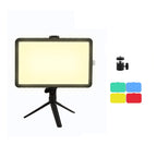 8 Inch 3200-5500K Three-color Temperature Photography Flat-panel Live Fill Light, Spec: