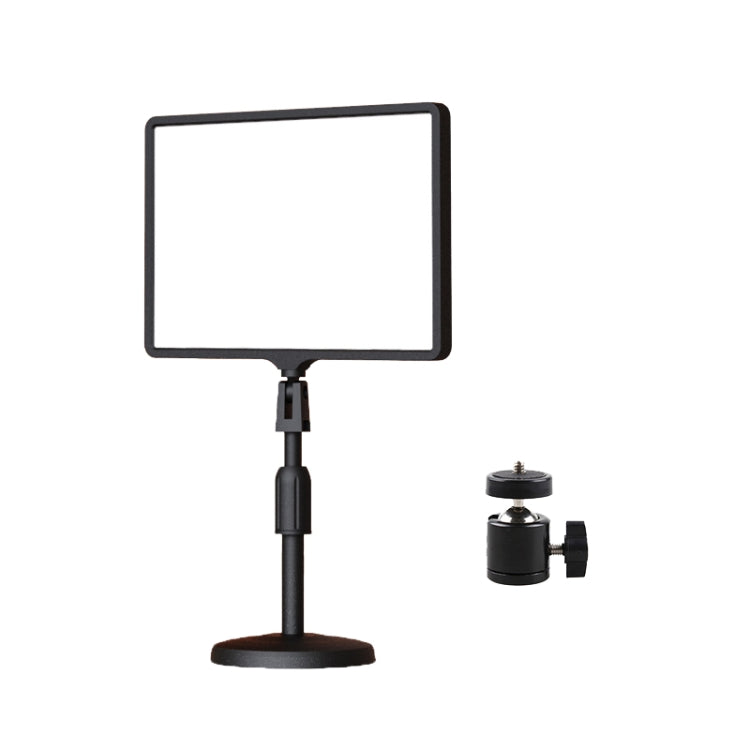 10 Inch 3000-6500K Three-color Temperature Photography Flat-panel Live Fill Light, Spec: — Only Light