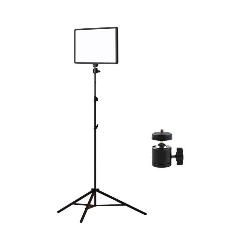 10 Inch 3000-6500K Three-color Temperature Photography Flat-panel Live Fill Light, Spec: — 0.5m Bracket