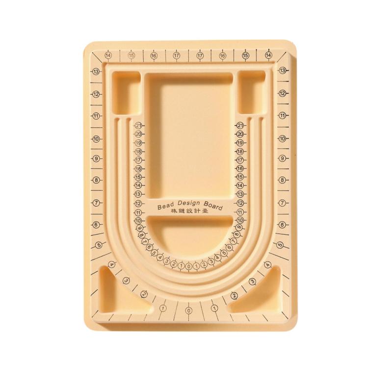 DIY Bracelet Necklace Design Tray Jewelry-Making Tool — Pink