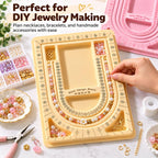 DIY Bracelet Necklace Design Tray Jewelry-Making Tool — view 4