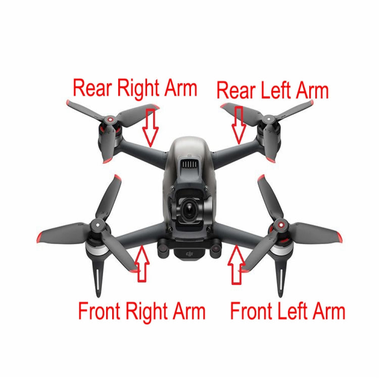 For DJI FPV Drone Arm Parts Replacement Spare Part, Spec: