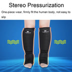 Elastic Breathable Karate Leg Guards Taekwondo EVA Board Protective Gear — view 12