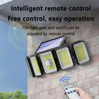 Outdoor Garden Solar Human Body Sensor Wall Light — view 6