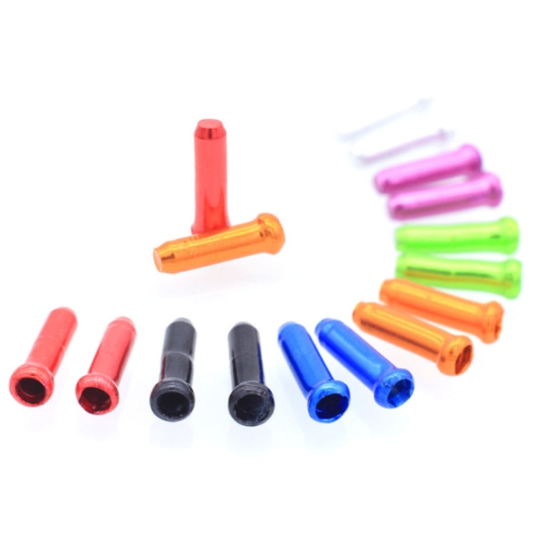50pcs Mountain Road Bicycle Aluminum Alloy Brake Shifting Cable Core Cap
