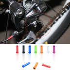 50pcs Mountain Road Bicycle Aluminum Alloy Brake Shifting Cable Core Cap