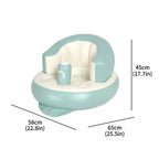 DOCTOR DOLPHIN DD09006 Baby Training Chair Inflatable Sofa — Orange