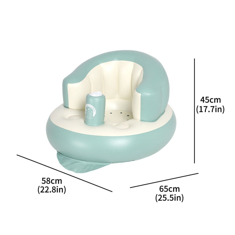 DOCTOR DOLPHIN DD09006 Baby Training Chair Inflatable Sofa — Orange