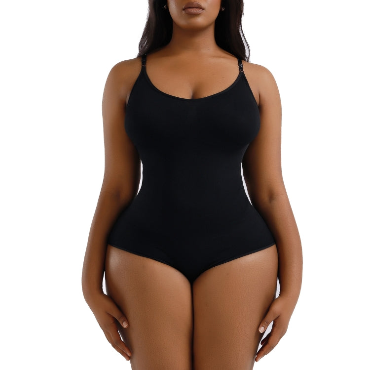 Triangle One-piece Hip Lifting Seamless Body Shaper Ladies Corset Waist Belly Pants — M