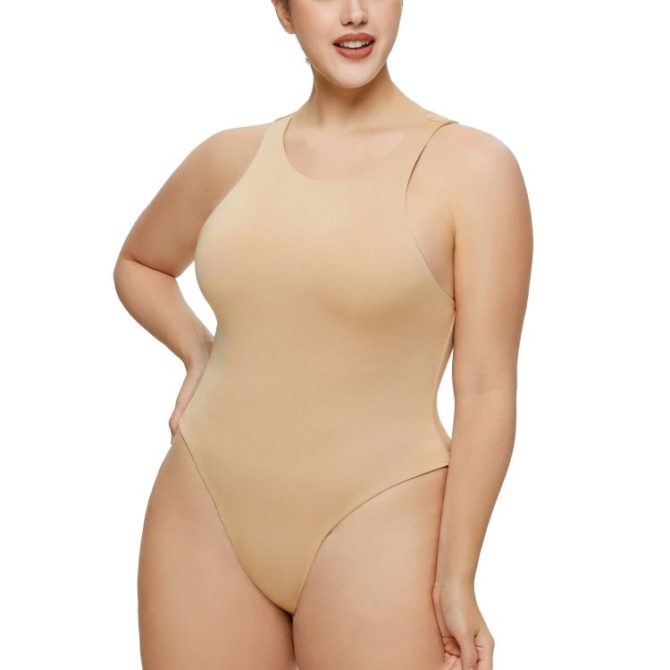 Women Sexy Sleeveless Slim Bodysuit Vest Jumpsuit