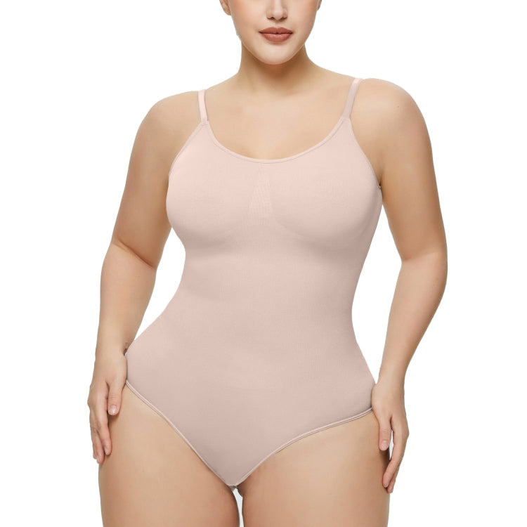 Seamless One-piece Corset Women Belly Control Corset Tummy Control — Skin Color