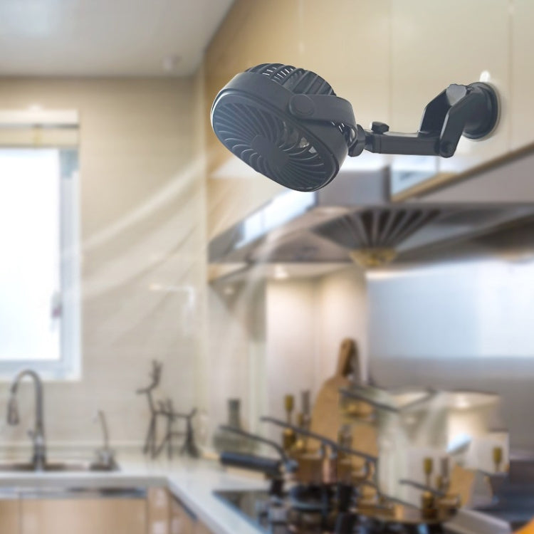 Car Suction Cup Fan Desktop Dormitory Office Kitchen Fan