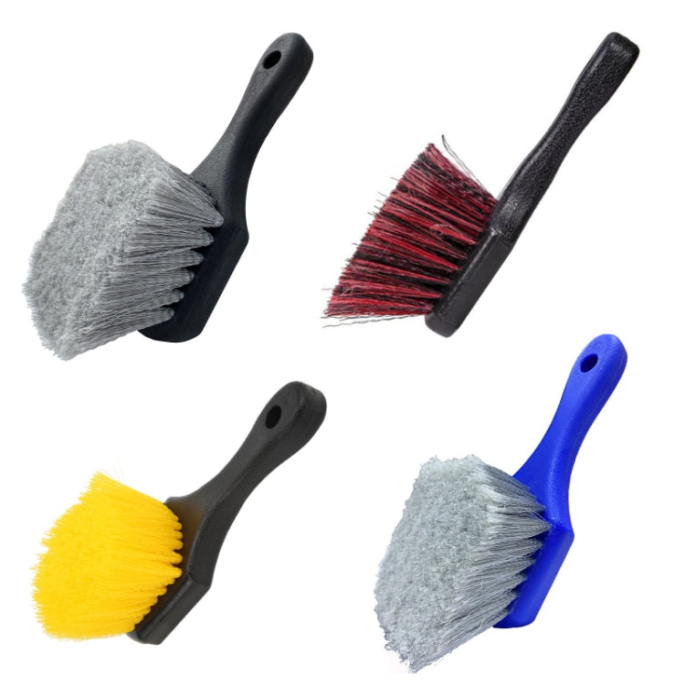 Multi-functional Wheel Washing Brush Carpet Cleaning Soft Brush, Color: — Yellow
