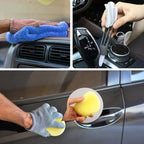 Car Air Conditioner Air Outlet Electric Drill Cleaning Brush — view 8