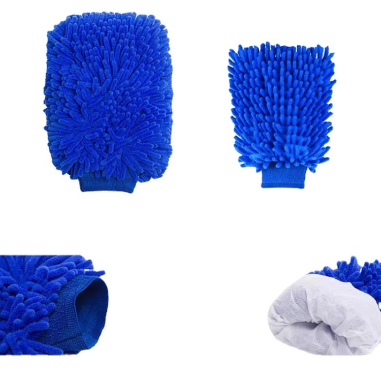 Car Wash Waterproof Gloves Wheel Hub Cleaning Brush — view 4