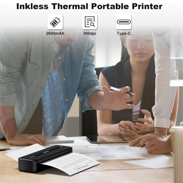 Phomemo M832 300dpi Wireless Thermal Portable Printer — White