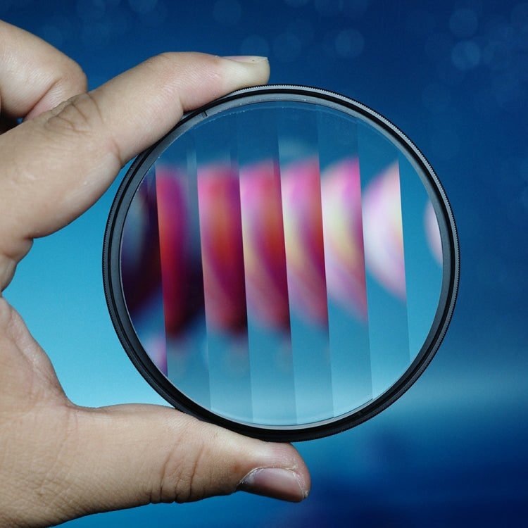 Photography Foreground Blur Linear Prism Camera Filter Accessories