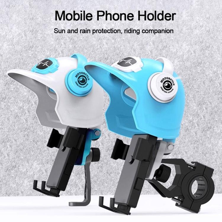 Small Helmet Sunscreen Phone Stand Bracket Motorcycle Mobile Phone Holder, Spec: