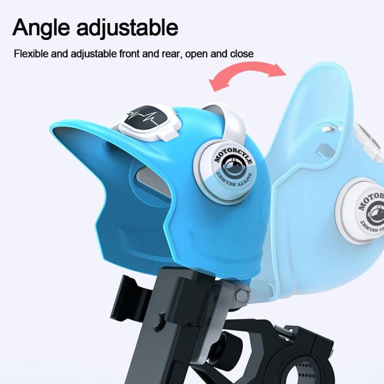 Small Helmet Sunscreen Phone Stand Bracket Motorcycle Mobile Phone Holder, Spec: