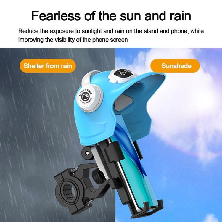 Small Helmet Sunscreen Phone Stand Bracket Motorcycle Mobile Phone Holder, Spec: