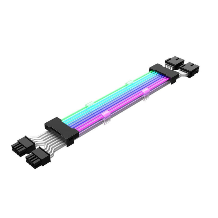 5V ARGB Neon Color Line — 24pin Motherboard Power Supply Light Wire Black
