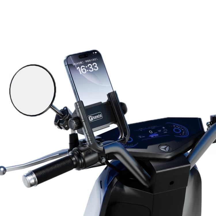 Kewig Motorcycle Bicycle Non-Blocking Mobile Phone Camera Navigation Bracket — M29-C2