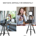 KIT-15LM Tripod Fill Light With Microphone Vlogging Kit For Live Phone Recording — view 4