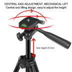 KIT-15LM Tripod Fill Light With Microphone Vlogging Kit For Live Phone Recording — view 5