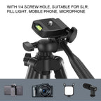 KIT-15LM Tripod Fill Light With Microphone Vlogging Kit For Live Phone Recording — view 6