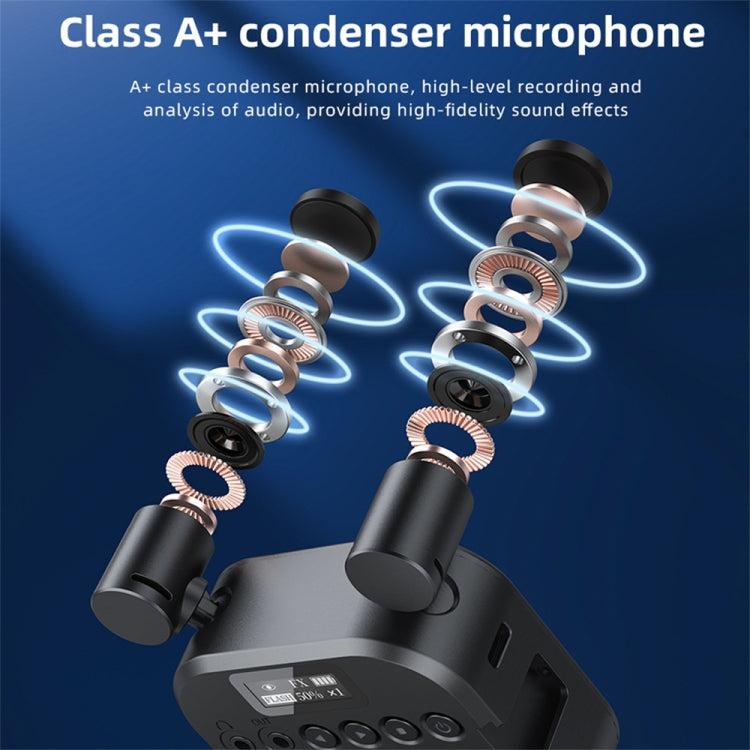 KIT-15LM Tripod Fill Light With Microphone Vlogging Kit For Live Phone Recording — view 8