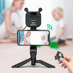 KIT-11LM Tripod Fill Light With Microphone Vlogging Kit For Live Phone Recording — view 9