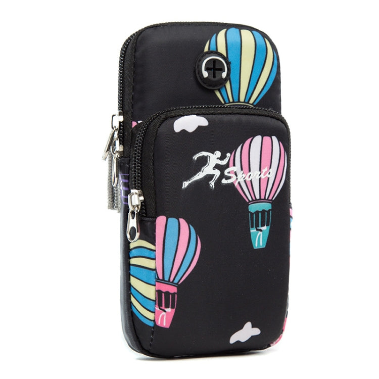 B081 Running Phone Arm Bag Outdoor Sports Fitness Bag — Large Dark Blue