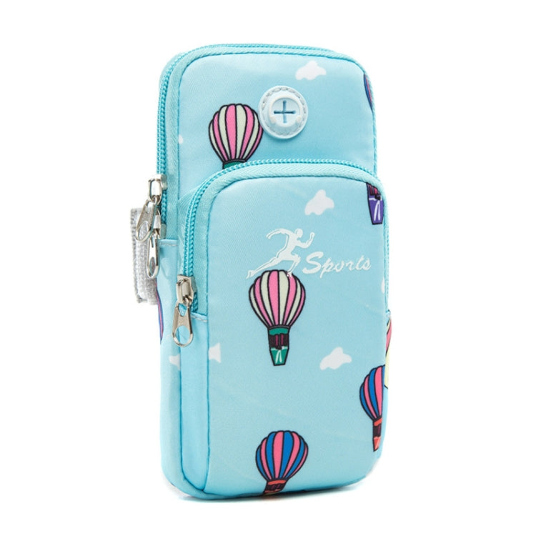 B081 Running Phone Arm Bag Outdoor Sports Fitness Bag — Large Light Pink