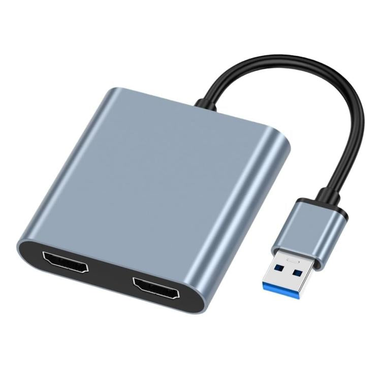 USB, USB-C / Type-C High Definition Converter 4K USB Same Screen Extender, USB 3.0 To Dual HDMI