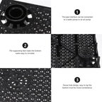 8pcs Fish Tank Bottom Filter Board Sand Mat