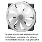 FANNER 2020 5V ARGB 20cm Large Air Volume Slow Motherboard Shenguang Synchronized Chassis Fan