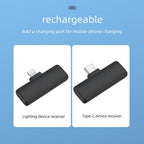 Wireless Lavalier Noise Canceling Microphone with Charging Case — view 10