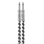 2 Straight Head 6.35mm Guitar Cable Oxygen-Free Copper Core TS Large Two-core Cable — 10m