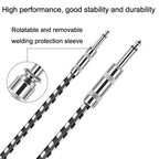 2 Straight Head 6.35mm Guitar Cable Oxygen-Free Copper Core TS Large Two-core Cable — view 12