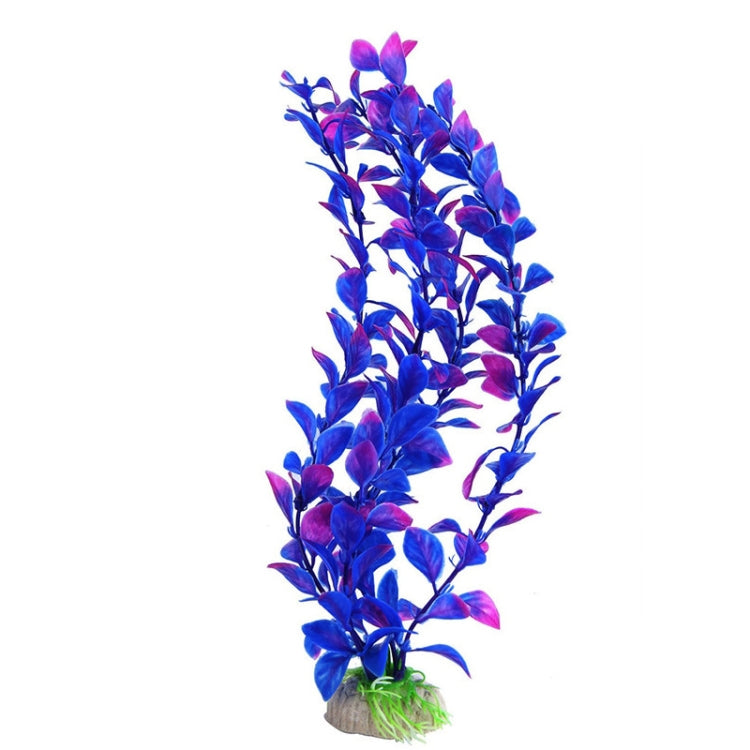 25cm Fish Tank Simulation Water Plants Aquarium Fish Tank Decoration Plastic Water Plants — Green