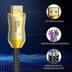 HDMI 2.1 Version 8K 60Hz For PS4 Cable Projector Notebook Set-Top Box Cable, HD803 1m, HD803 1.5m, HD803 3m, HD803 5m, HD803 10m, HD803 15m