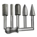 Hard High Carbon Steel Rotary Carving Knife Abrasive Processing Grinding Head Set
