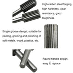 Hard High Carbon Steel Rotary Carving Knife Abrasive Processing Grinding Head Set — view 4