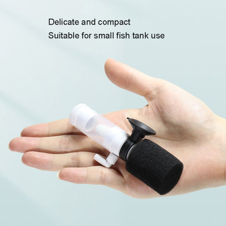 Small Fish Tank Aquarium Mini Pneumatic Filter Oxygenator — view 5