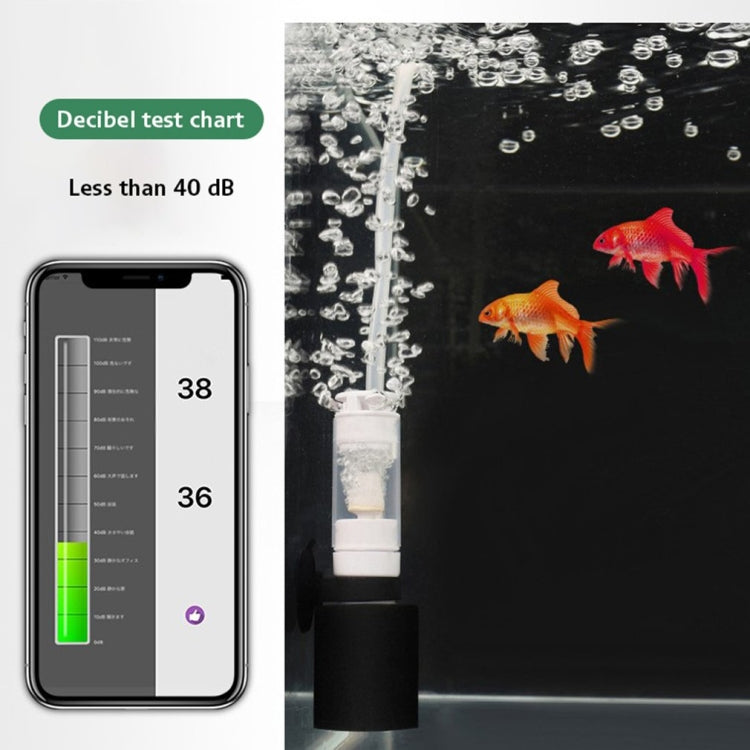Small Fish Tank Aquarium Mini Pneumatic Filter Oxygenator — view 7