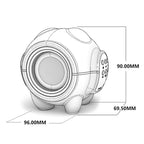 M18 Mini Space Panda Shape Wireless Bluetooth Speaker Desktop Portable Cartoon Audio