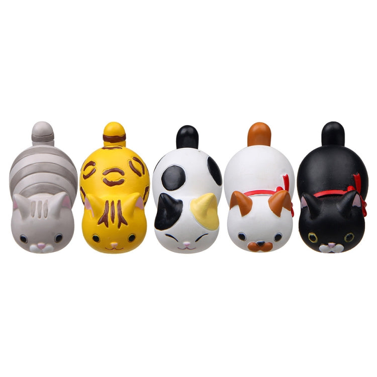 Cute Cartoon Cat 3D Fridge Magnet Mobile Phone Case Material — 3 -color Cat