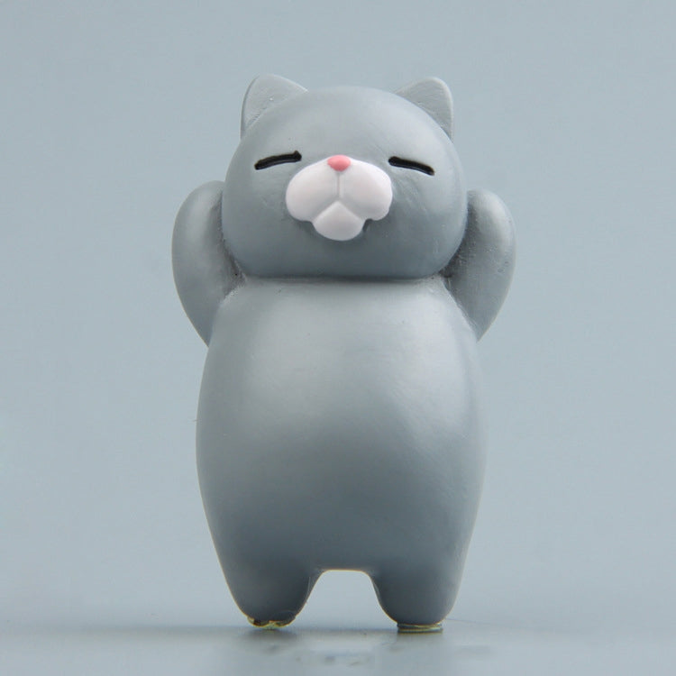 Cartoon Cat Fridge Magnet Resin Ornament Ornament — view 13