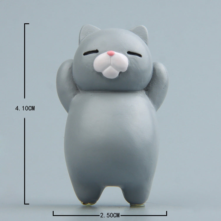 Cartoon Cat Fridge Magnet Resin Ornament Ornament — view 16