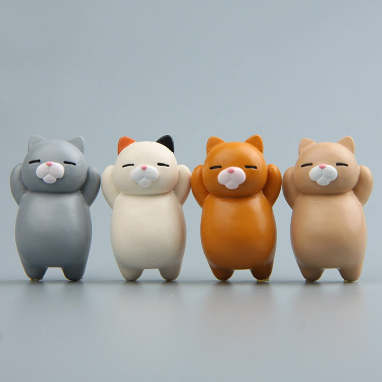 Cartoon Cat Fridge Magnet Resin Ornament Ornament — view 17
